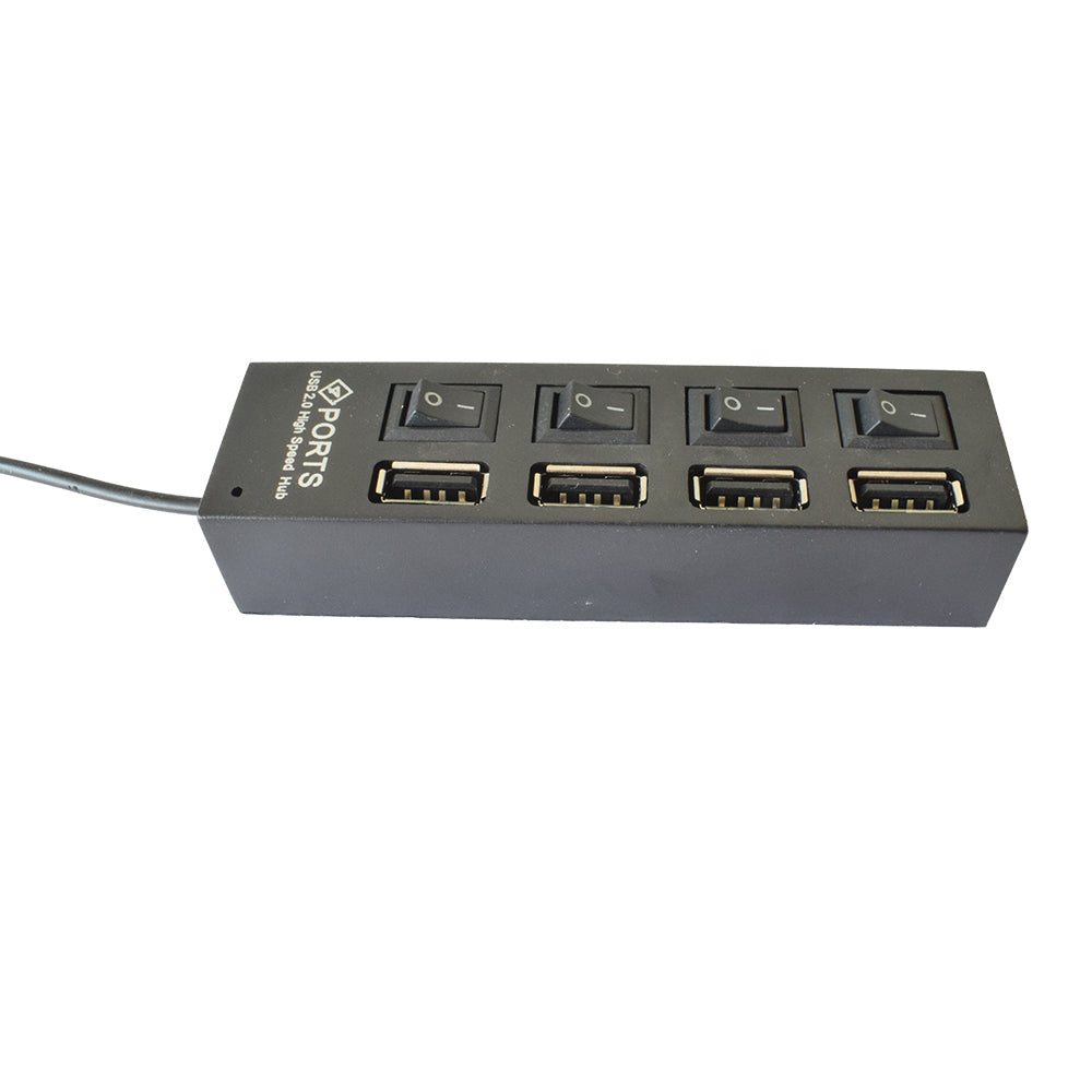 4 Port USB 2.0 High Speed Hub - Electra Traders | Electronic Components & Gadgets India