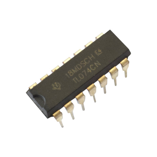 TL074CN Low Noise Operational Amplifier IC - Electra Traders | Electronic Components & Gadgets India