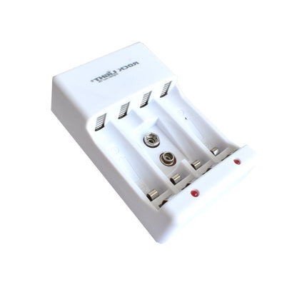 Rock Light RL-C5 Battery Charger for AA/AAA/ 9V Battery - Electra Traders | Electronic Components & Gadgets India