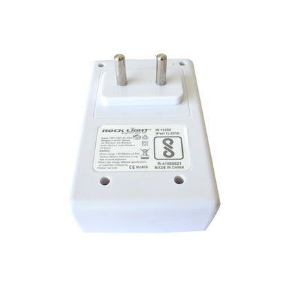 Rock Light RL-C5 Battery Charger for AA/AAA/ 9V Battery - Electra Traders | Electronic Components & Gadgets India