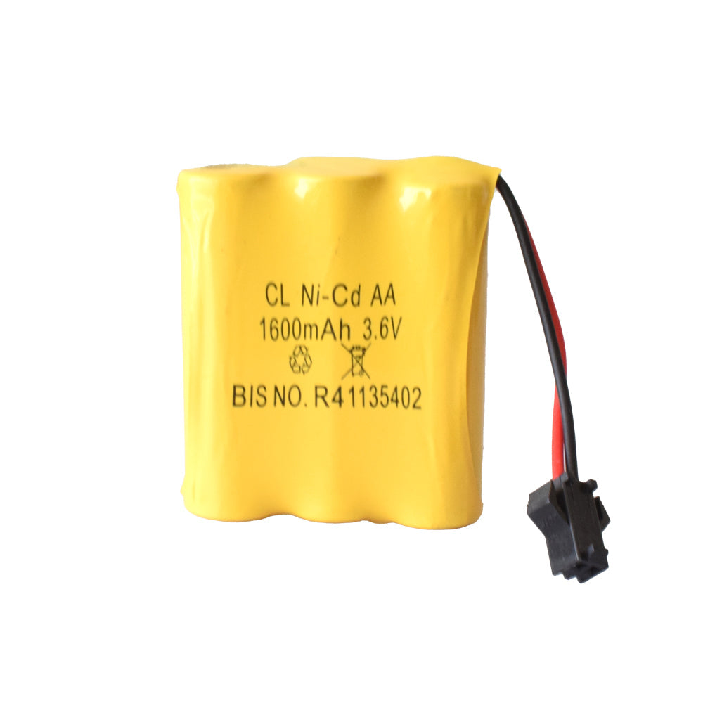 KP 3*AA 3.6V 1600mAh Nickel Cadmium Rechargeable Battery - Electra Traders | Electronic Components & Gadgets India