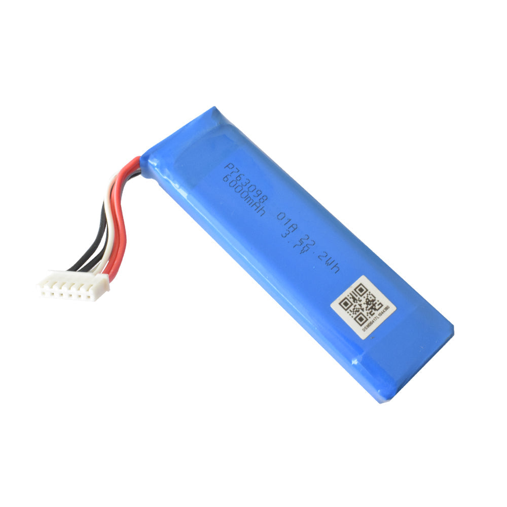 KP 3.7V 6000mAh 22.2Wh Lithium Polymer Rechargeable Battery - Electra Traders | Electronic Components & Gadgets India