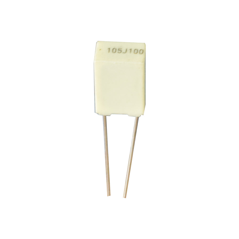 1uf Polyester Box Capacitor 105J100 - Electra Traders | Electronic Components & Gadgets India