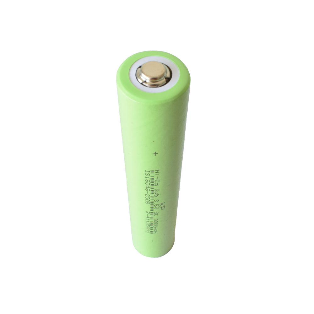 KP 3.6V 3000mAh Nickel-Cadmium Battery - Electra Traders | Electronic Components & Gadgets India