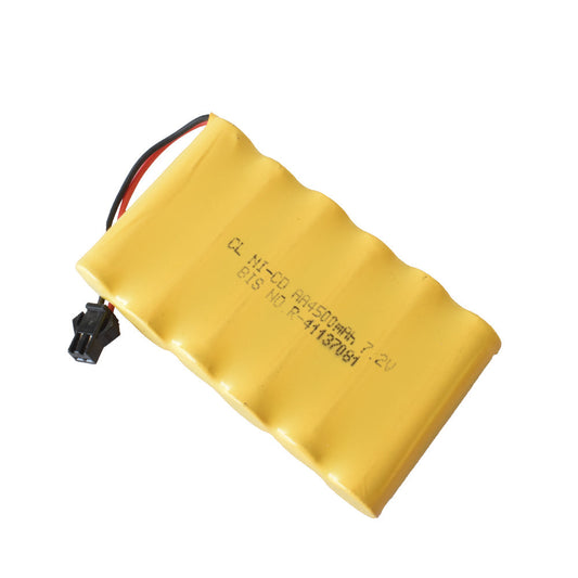 KP 6*AA 7.2V 4500mAh Nickel Cadmium Rechargeable Battery - Electra Traders | Electronic Components & Gadgets India