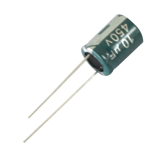 10µF 450V Electrolytic Capacitor - Electra Traders | Electronic Components & Gadgets India