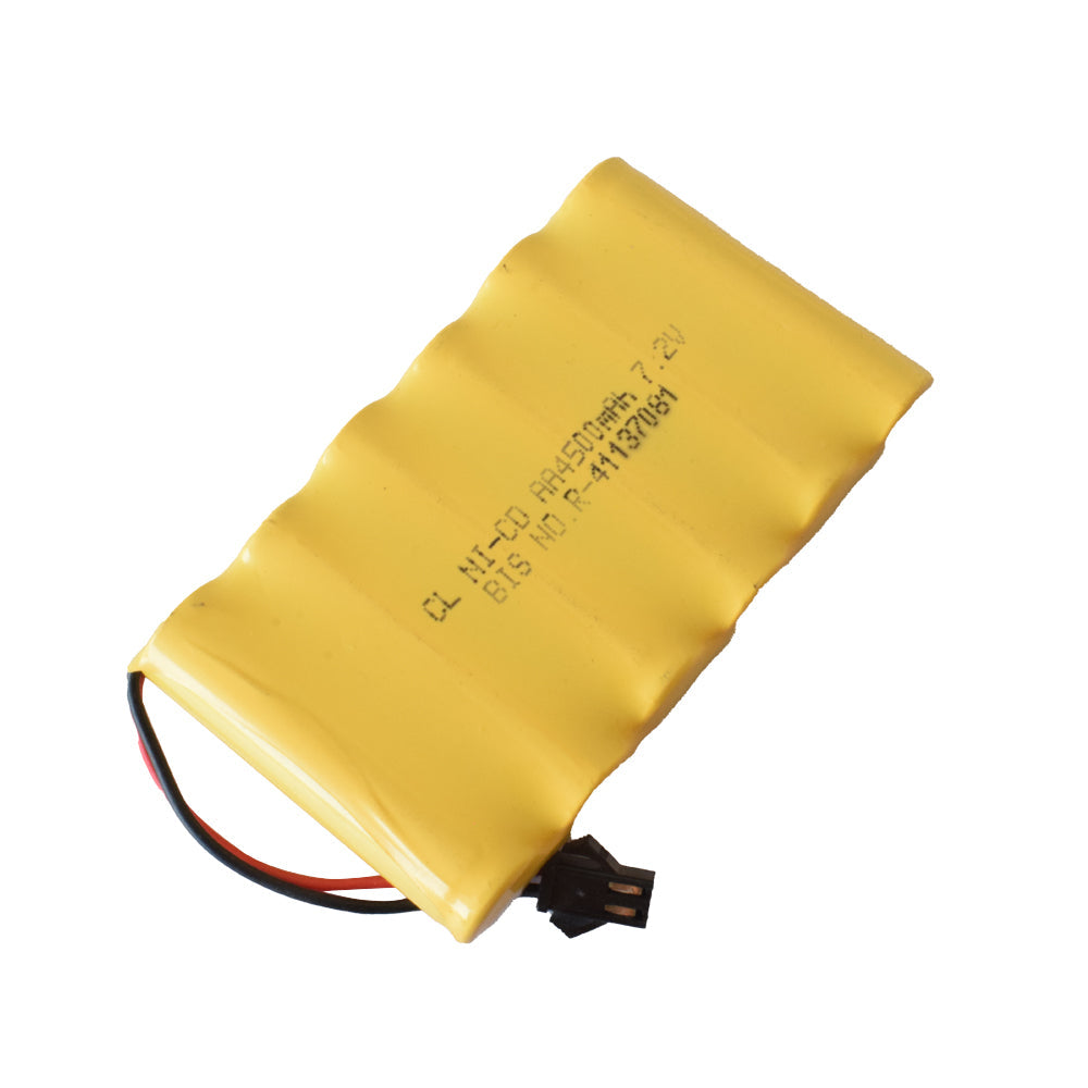 KP 6*AA 7.2V 4500mAh Nickel Cadmium Rechargeable Battery - Electra Traders | Electronic Components & Gadgets India