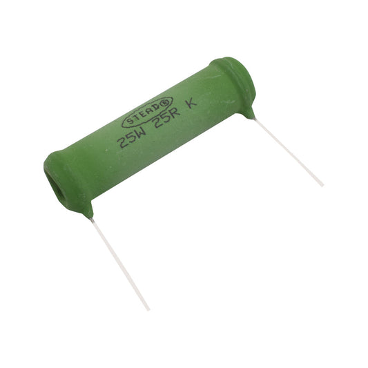Stead 25 Ohm 25W 25R Wire Wound Resistor - Electra Traders | Electronic Components & Gadgets India