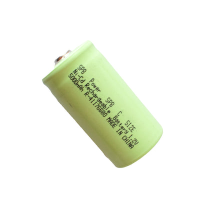 C Size 1.2V 5000mAh Nickel-Cadmium Rechargeable Battery - Electra Traders | Electronic Components & Gadgets India