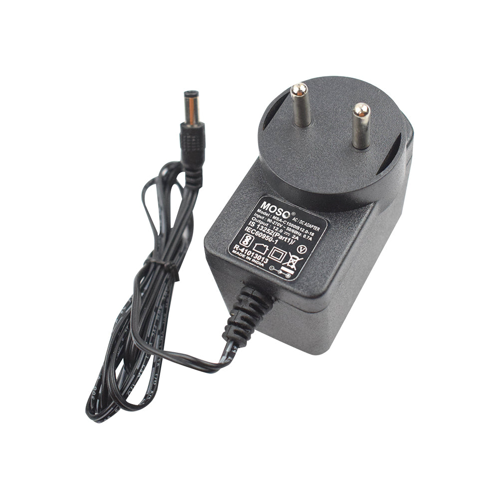 12V 2A AC-DC Adaptor Power Supply - Electra Traders | Electronic Components & Gadgets India