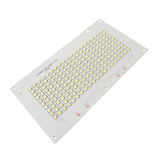 100W White 183 x 98mm Metal Core LED PCB For Street/Flood Lighting - Electra Traders | Electronic Components & Gadgets India