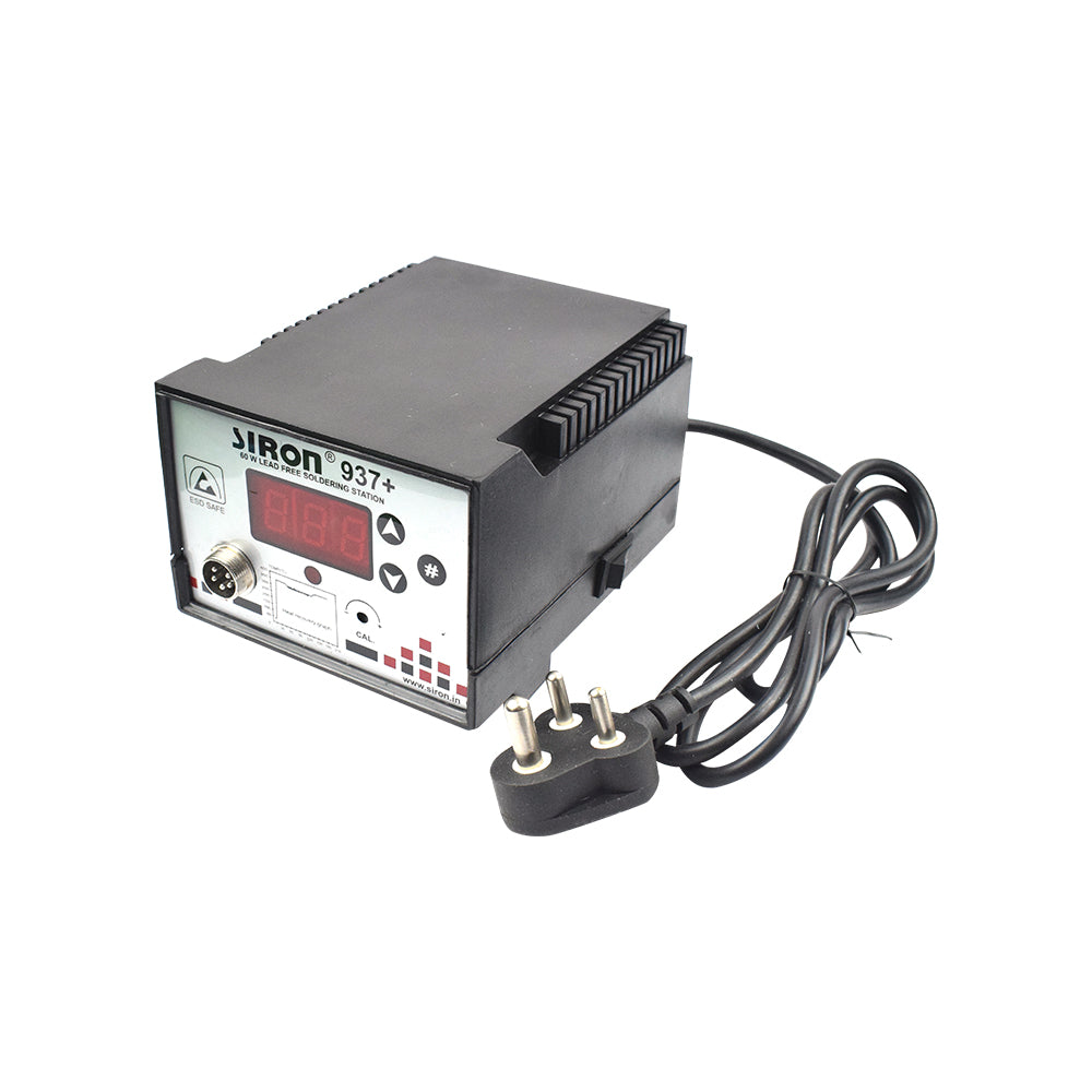 Siron 937+ 60W Digital Soldering Station - Electra Traders | Electronic Components & Gadgets India