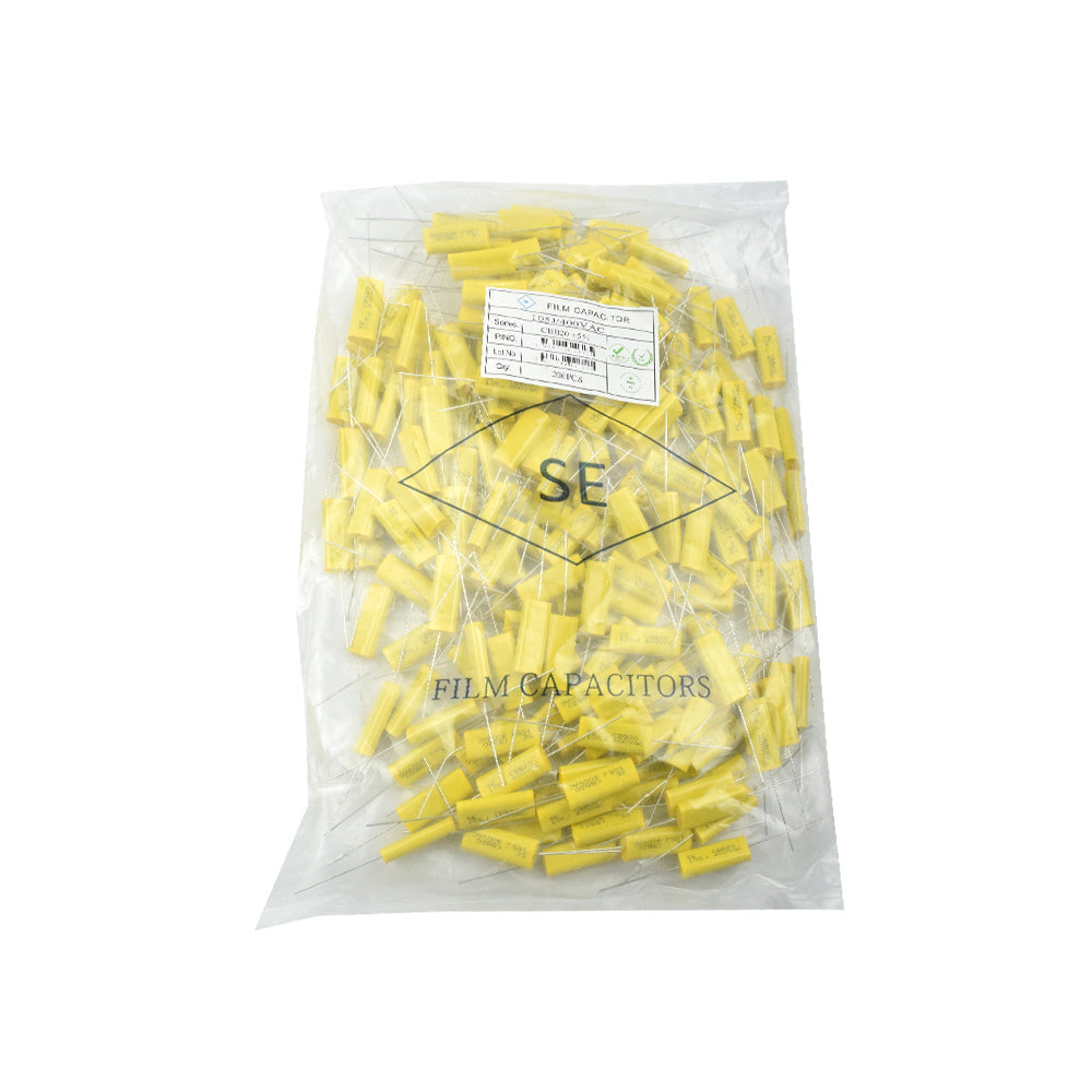 1uF 400V AC Polypropylene Film Capacitor - Electra Traders | Electronic Components & Gadgets India