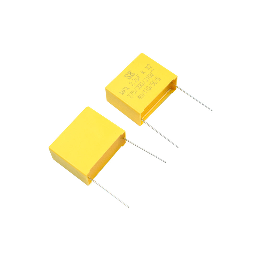 2.2uF 225K 310V Polyester Film Box Capacitor - Electra Traders | Electronic Components & Gadgets India