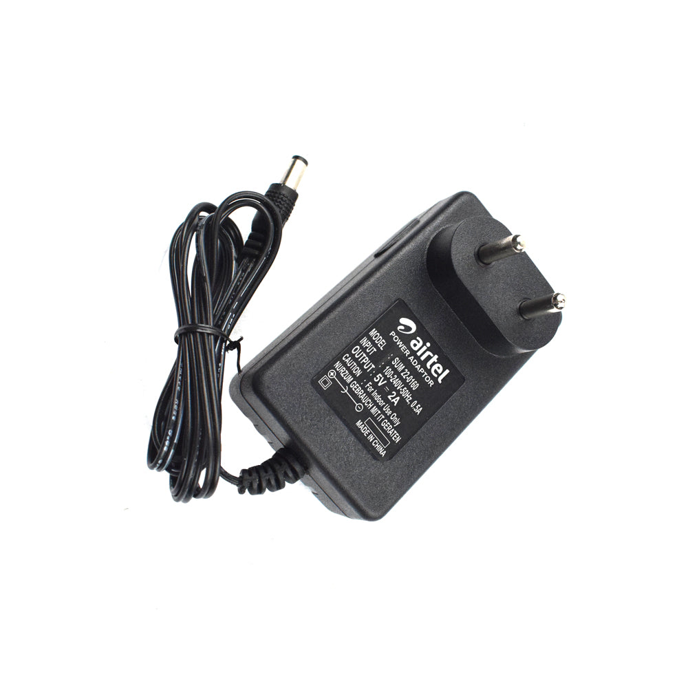 5V 2A AC-DC Power Supply Adaptor - Electra Traders | Electronic Components & Gadgets India