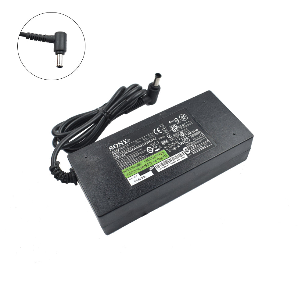 19.5V 4.7A AC-DC Power Supply Adapter - Electra Traders | Electronic Components & Gadgets India