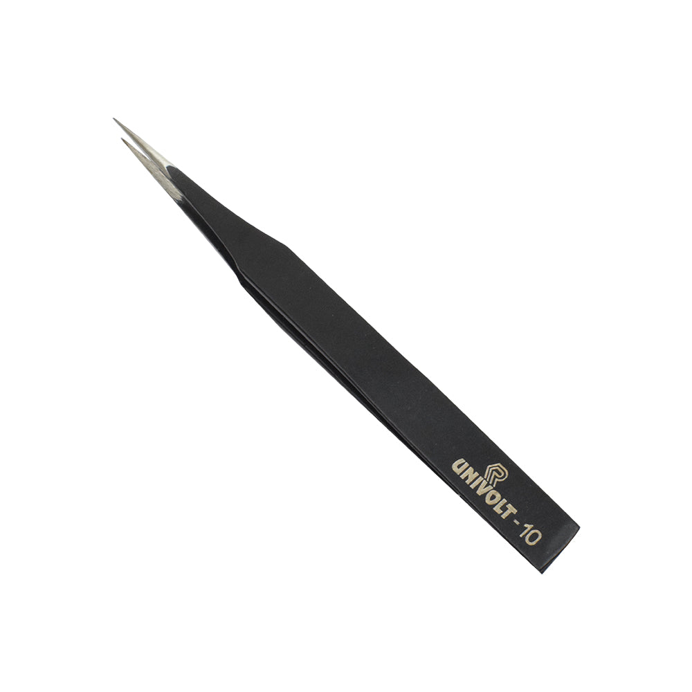 UNIVOLT Stainless Steel Tweezer Set of 5 Pcs - Electra Traders | Electronic Components & Gadgets India