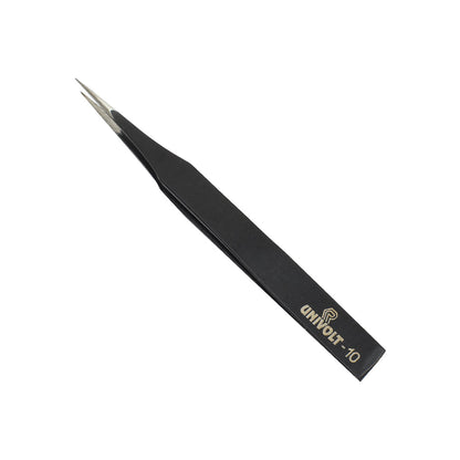 UNIVOLT Stainless Steel Tweezer Set of 5 Pcs - Electra Traders | Electronic Components & Gadgets India