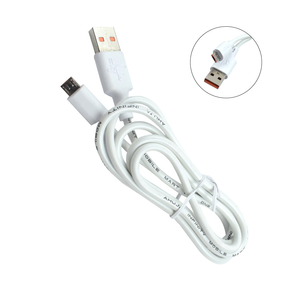 USB Type-A Male to Micro USB Type-B Power Cable 1.25 Meter - Electra Traders | Electronic Components & Gadgets India