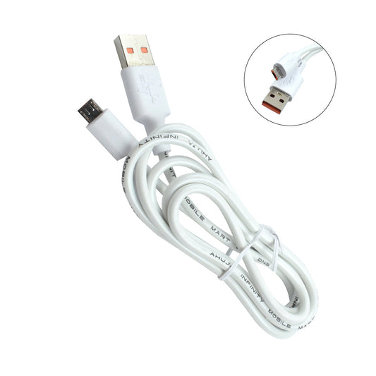 USB Type-A Male to Micro USB Type-B Power Cable 1.25 Meter - Electra Traders | Electronic Components & Gadgets India