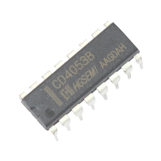CD4053B 16DIP 2 Channel Multiplexer - Electra Traders | Electronic Components & Gadgets India