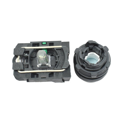 XB5AW33M1N 230V Illuminated Green Push Button with Screw Clamp - Electra Traders | Electronic Components & Gadgets India