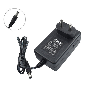 12V 2A/2.3A AC-DC Power Supply Adapter - Electra Traders | Electronic Components & Gadgets India