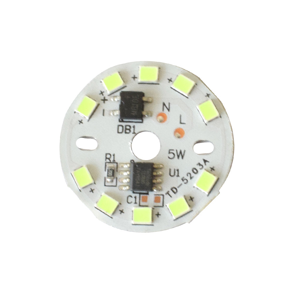 5W 220VAC Green 30mm DOB LED - Electra Traders | Electronic Components & Gadgets India