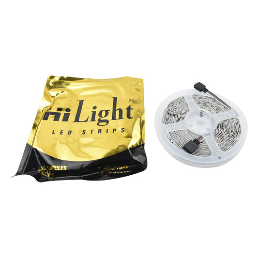 HiLight 12V 20W RGB LED 5 Meter Strip in 5050 Package - Electra Traders | Electronic Components & Gadgets India
