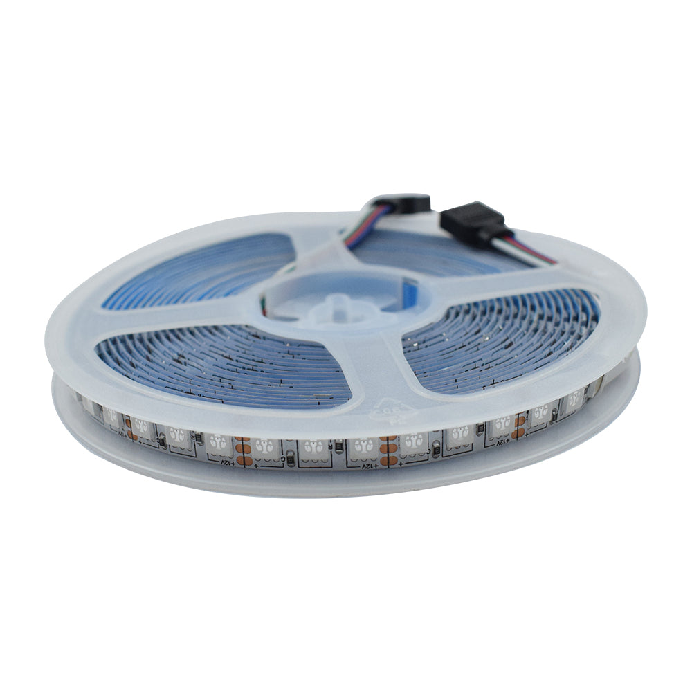 HiLight 12V 12W/m RGB LED 5 Meter Strip in SMD 5050 Package - Electra Traders | Electronic Components & Gadgets India