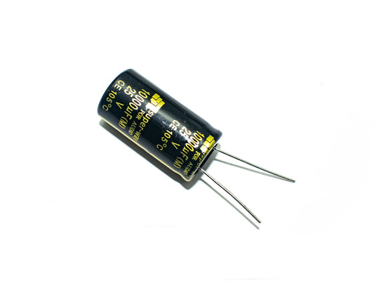 10000µF 25V Electrolytic Capacitor - Electra Traders | Electronic Components & Gadgets India