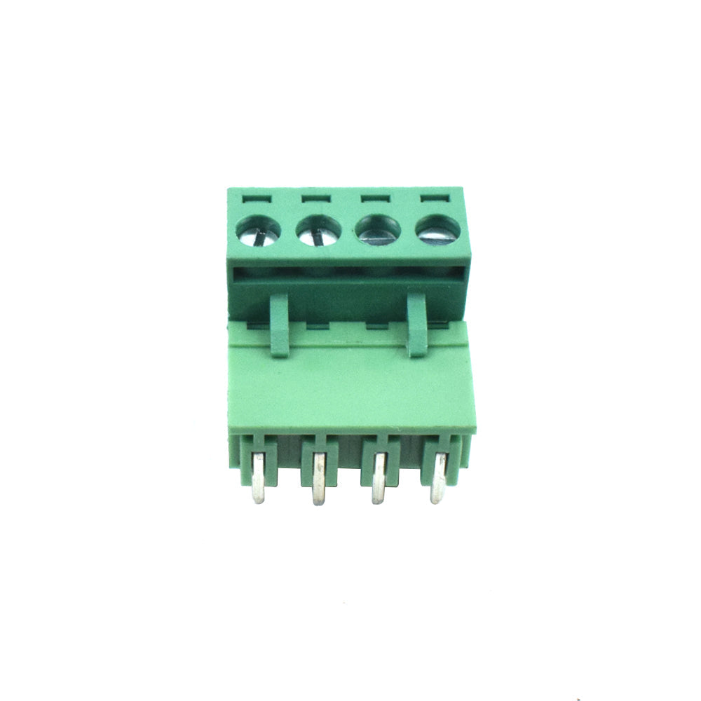 4 Pin Male and Female Pluggable Terminal Connector Right Angle Pitch 5.08mm - Electra Traders | Electronic Components & Gadgets India