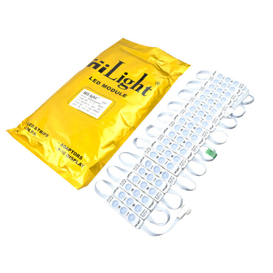 HiLight 220V AC 1.8W 3 White SMD LED Module - Electra Traders | Electronic Components & Gadgets India