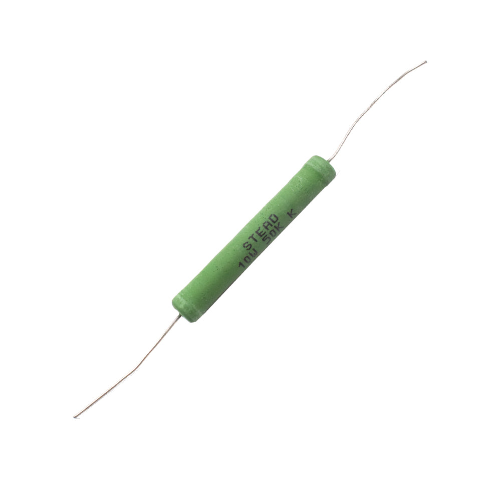 Stead 50K Ohm 10W Axial Wire Wound Resistor - Electra Traders | Electronic Components & Gadgets India