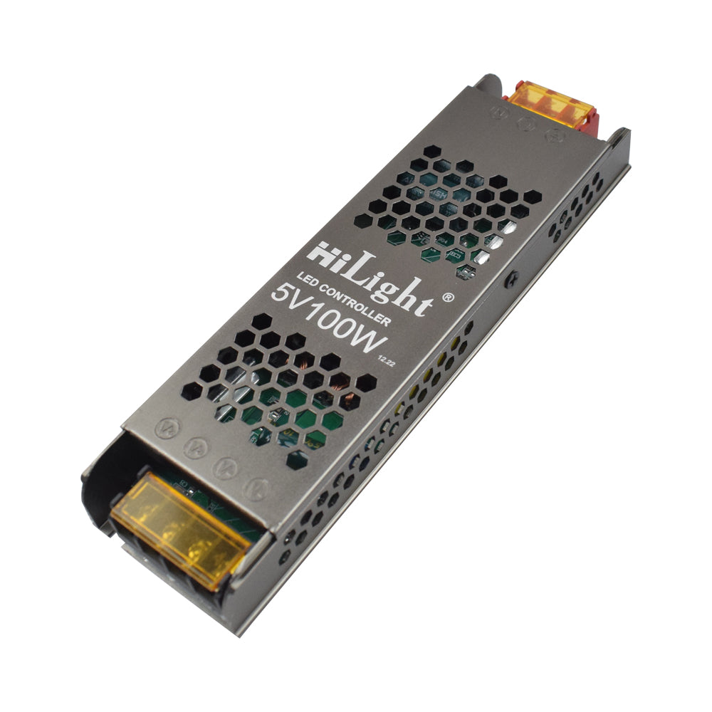 HiLight 5V 100W 20A LED Controller Power Supply - Electra Traders | Electronic Components & Gadgets India