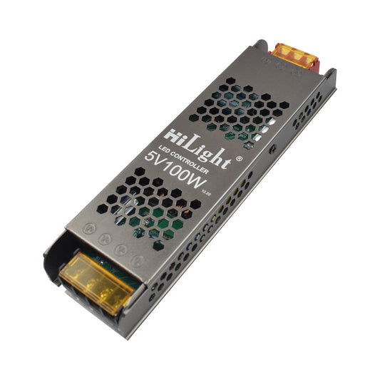 HiLight 5V 100W 20A LED Controller Power Supply - Electra Traders | Electronic Components & Gadgets India