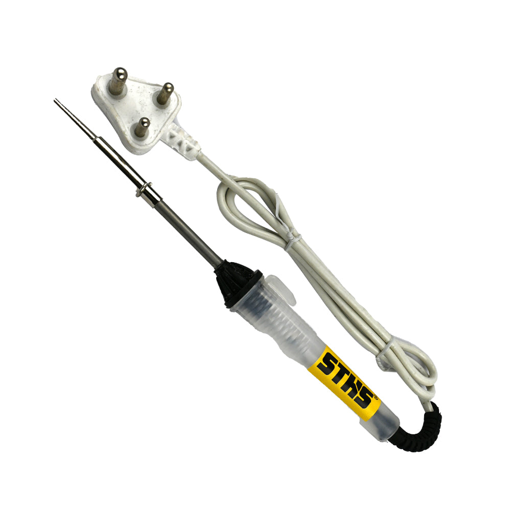 25W 230V 27mm Point Bit LED Indicator Soldering Iron - Electra Traders | Electronic Components & Gadgets India