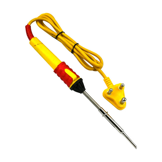 25W 230V Yellow Soldering Iron - Electra Traders | Electronic Components & Gadgets India