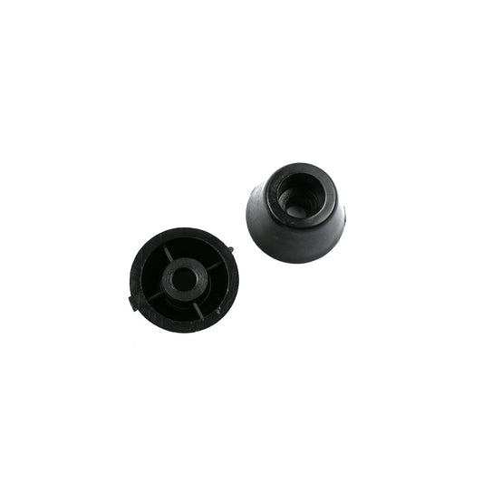 Plastic Base Grummet Small-12 mm Black - Electra Traders | Electronic Components & Gadgets India