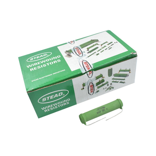 Stead 8 Ohm 30W 8R Wire Wound Resistor - Electra Traders | Electronic Components & Gadgets India