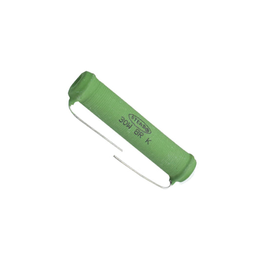 Stead 8 Ohm 30W 8R Wire Wound Resistor - Electra Traders | Electronic Components & Gadgets India