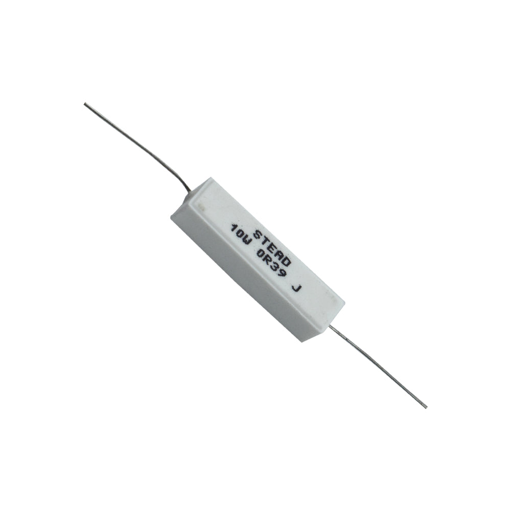 Stead 0.39 Ohm 10W 0R39 Wire Wound Resistor - Electra Traders | Electronic Components & Gadgets India