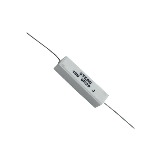 Stead 0.39 Ohm 10W 0R39 Wire Wound Resistor - Electra Traders | Electronic Components & Gadgets India