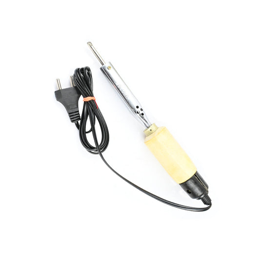 Shakti 35W Wooden Soldering Iron - Electra Traders | Electronic Components & Gadgets India
