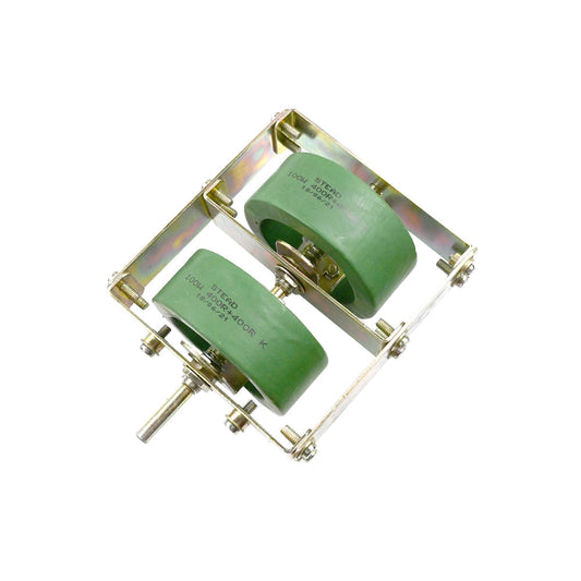 Stead 400R+400R 100W Wire Wound Potentiometer Resistor - Electra Traders | Electronic Components & Gadgets India