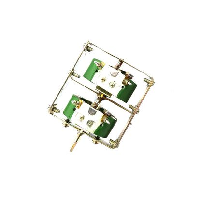 Stead 400R+400R 100W Wire Wound Potentiometer Resistor - Electra Traders | Electronic Components & Gadgets India