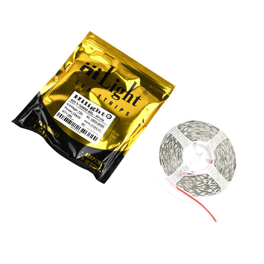 HiLight 12V 12W/m White LED 5 Meter Strip in SMD 5054 Package - Electra Traders | Electronic Components & Gadgets India