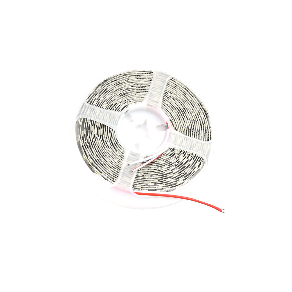 HiLight 12V 12W/m White LED 5 Meter Strip in SMD 5054 Package - Electra Traders | Electronic Components & Gadgets India