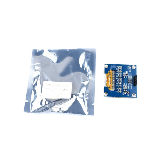 1.3" OLED Blue Display Module with Regulator - Electra Traders | Electronic Components & Gadgets India