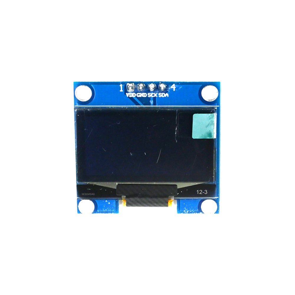 1.3" OLED Blue Display Module with Regulator - Electra Traders | Electronic Components & Gadgets India